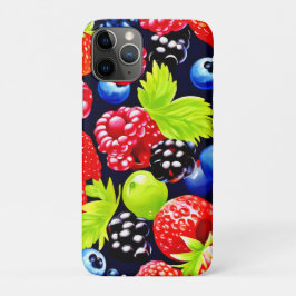 Kleurrijke Berry Medley Design Case-Mate iPhone Case