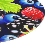 Kleurrijke Berry Medley Design Snijplank (Hoek)