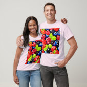 Kleurrijke Berry Medley Design T-shirt (Unisex)