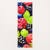 Kleurrijke Berry Medley Design Yogamat (Voorkant)