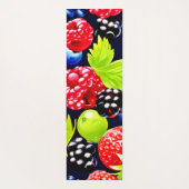 Kleurrijke Berry Medley Design Yogamat (Achterkant)