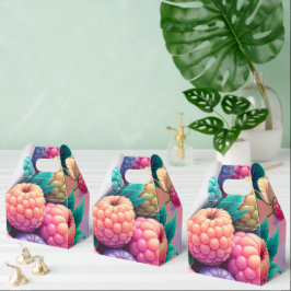 Kleurrijke bessen bedankdoosjes