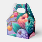 Kleurrijke bessen bedankdoosjes (Achterkant)