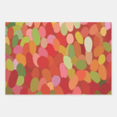 Kleurrijke bessen fruit inpakpapier vel (Voorkant)