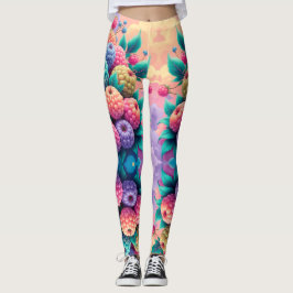Kleurrijke bessen leggings