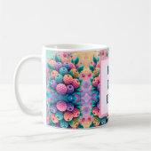 Kleurrijke bessen met beste vader ooit koffiemok (Links)