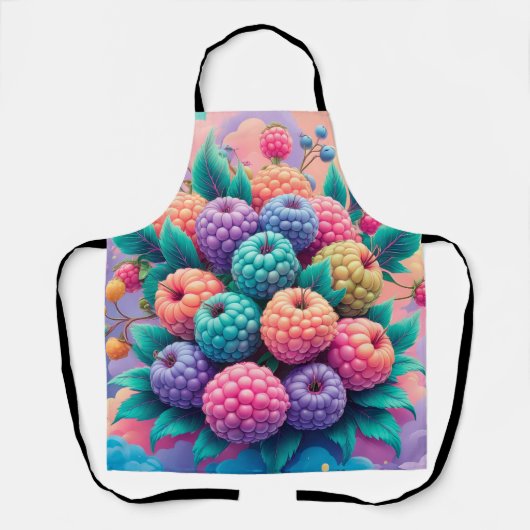 Kleurrijke bessen schort (Voorkant)