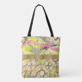 Kleurrijke Bessen Verfspatten Tote Bag (Achterkant)