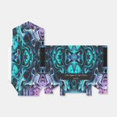 Kleurrijke betovering bedankdoosjes (Uitgevouwen)