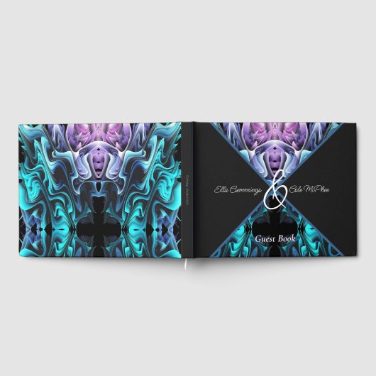 Kleurrijke betovering gastenboek (Volledig)