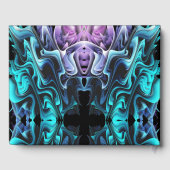 Kleurrijke betovering gastenboek (Achterkant)