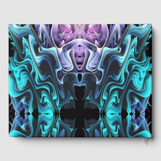 Kleurrijke betovering gastenboek (Achterkant)