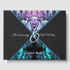 Kleurrijke betovering gastenboek