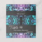 Kleurrijke betovering plaatskaartje (Buitenkant ongevouwen)