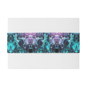 Kleurrijke betovering uitnodigingen wikkel (Achterkant Voorbeeld)