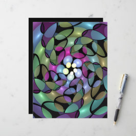 Kleurrijke bewegingen Abstract opvallende fractale