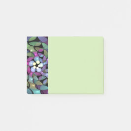 Kleurrijke Bewegingen Abstracte Strikte Fractale K Post-it® Notes