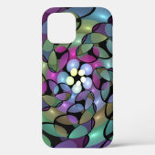 Kleurrijke Bewegingen Abstracte Trippy Fractal Art Case-Mate iPhone Case (Achterkant)