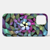 Kleurrijke Bewegingen Abstracte Trippy Fractal Art Case-Mate iPhone Case (Achterkant (horizontaal))