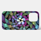 Kleurrijke Bewegingen Abstracte Trippy Fractal Art Case-Mate iPhone Case (Achterkant (horizontaal))