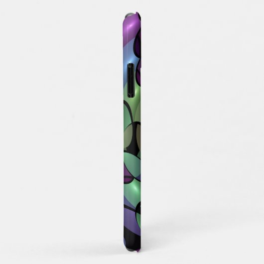 Kleurrijke Bewegingen Abstracte Trippy Fractal Art Case-Mate iPhone Case (Achterkant/rechts)