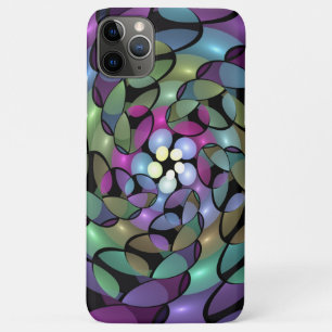 Kleurrijke Bewegingen Abstracte Trippy Fractal Art Case-Mate iPhone Case
