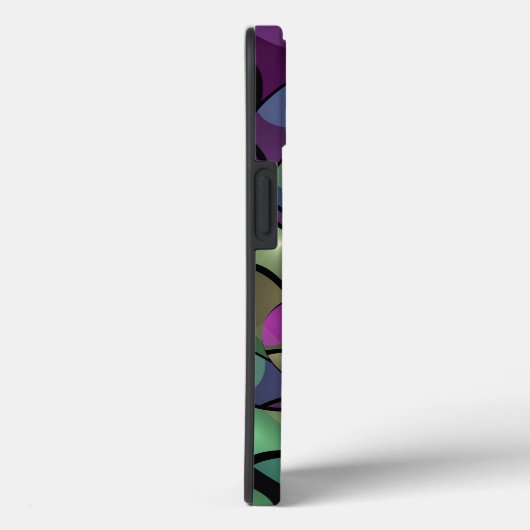 Kleurrijke Bewegingen Abstracte Trippy Fractal Art Case-Mate iPhone Case (Achterkant / Rechts)