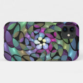 Kleurrijke Bewegingen Abstracte Trippy Fractal Art Case-Mate iPhone Case (Achterkant (horizontaal))