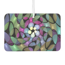 Kleurrijke Bewegingen Abstracte Trippy Fractal Art