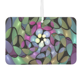 Kleurrijke Bewegingen Abstracte Trippy Fractal Art Luchtverfrisser