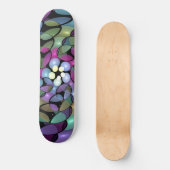 Kleurrijke Bewegingen Abstracte Trippy Fractal Art Persoonlijk Skateboard (Voorkant)