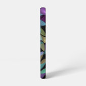 Kleurrijke Bewegingen Abstracte Trippy Fractal Art Samsung Galaxy Hoesje (Linkerkant)