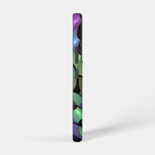 Kleurrijke Bewegingen Abstracte Trippy Fractal Art Samsung Galaxy Hoesje (Rechterkant)