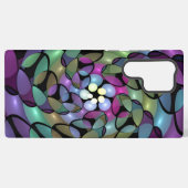 Kleurrijke Bewegingen Abstracte Trippy Fractal Art Samsung Galaxy Hoesje (Achterkant horizontaal)