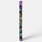 Kleurrijke Bewegingen Abstracte Trippy Fractal Art Samsung Galaxy Hoesje (Linkerkant)