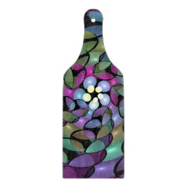 Kleurrijke Bewegingen Abstracte Trippy Fractal Art Snijplank