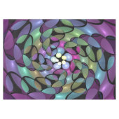 Kleurrijke Bewegingen Abstracte Trippy Fractal Art Tafelkleed (Voorkant (Horizontaal))