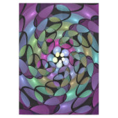 Kleurrijke Bewegingen Abstracte Trippy Fractal Art Tafelkleed (Voorkant)
