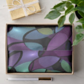 Kleurrijke Bewegingen Abstracte Trippy Fractal Art Tissuepapier (Geschenk)