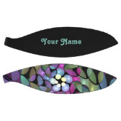 Kleurrijke Bewegingen Abstracte Trippy Fractal Naa Basketbal (Panelen)