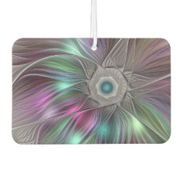 Kleurrijke Big Flower Abstract Trippy Fractal Art Luchtverfrisser
