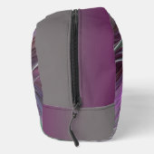 Kleurrijke Big Flower Abstract Trippy Fractal Art Toilettasje (Rechts)