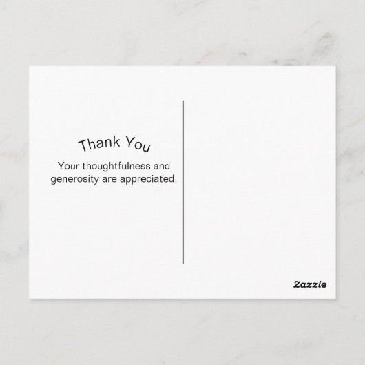 Kleurrijke Bijeneter Bloemrijke Foto Bedankt Briefkaart (Achterkant)