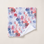 Kleurrijke bijtende EucalyptusWaterverf laat de kl Bad Handdoek (Wasdoekje)