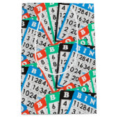 Kleurrijke Bingo Kaart Collectie Medium Cadeauzakje (Voorkant)