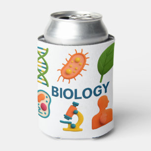 Kleurrijke Biologie Wetenschap Kan Koeler