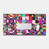 Kleurrijke Bitcoin (Vibrant HD) Bureaumat (Keyboard & Muis)