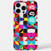 Kleurrijke Bitcoin (Vibrant HD) Case-Mate iPhone Case (Achterkant)