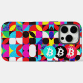 Kleurrijke Bitcoin (Vibrant HD) Case-Mate iPhone Case (Achterkant (horizontaal))