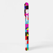 Kleurrijke Bitcoin (Vibrant HD) iPhone Hoesje (Linkerkant)